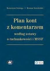 B5 cena 170,00 zł symbol RFK784e Katarzyna Szaruga dr Roman Seredyński Dokumentacja zasad (polityki) rachunkowości wzorce zarządzeń wewnętrznych wg ustawy o rachunkowości i MSSF Gotowe wzorce