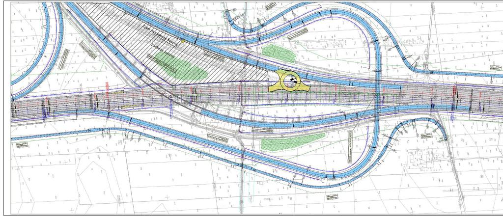 , OBJAZDY Koncepcja objazdu w jednym poziomie Węzeł Piotrków ( WD-292) Kierunek W -wa S8 Kierunek Katowice S8/A1 Kierunek