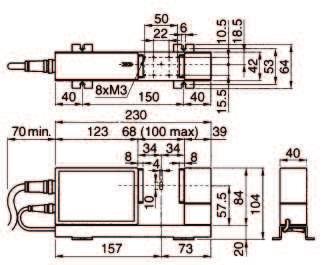 Przedłużający kabel sygnałowy 10 m 02AGN780C Przedłużający kabel sygnałowy 15 m Seria 544 - LSM-500S Wysokiej dokładności system pomiaru bezdotykowego Pozwala mierzyć przedmioty od ø 5 µm.