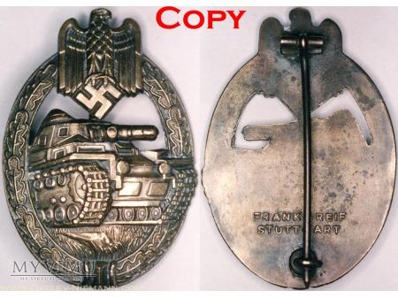 Pancerna Odznaka Szturmowa ; Tank Assault Badge ; Pancerna