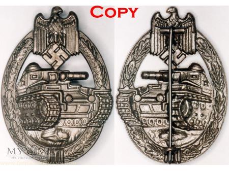 Pancerna Odznaka Szturmowa ; Tank Assault Badge ; Pancerna