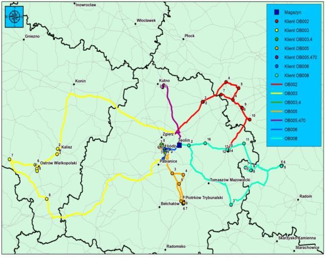 efektywnosci obszaru transportu budowa koncepcji transportu z uwzględnieniem specyfiki branży oraz planów rozwoju spółki Zadanie 3