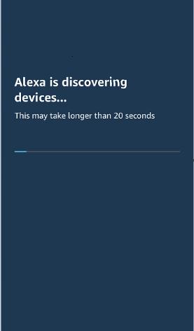 Naciśnij przycisk Discover, aby wyszukać połączone urządzenia.