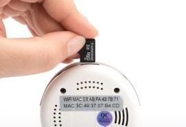 Instalacja karty microsd W bramce kamery ednet Smart Home można zainstalować kartę microsd w celu nagrywania.