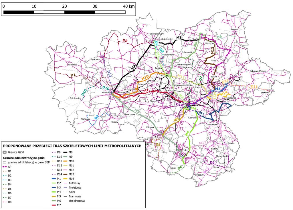 30 Projektowanie systemu połączeń metropolitalnych 1.