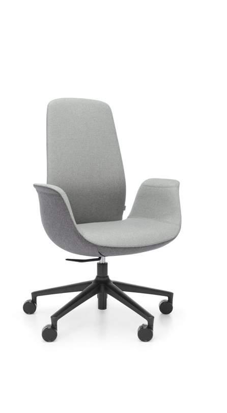 The Ellie Pro chair fills the gap between a functional office chair and a soft, domestic chair.