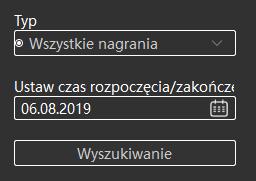 1. Widok układu 2. Tryb wyboru czasu 3. Przyśpieszenie/spowolnienie odtwarzania 4. Do przodu 5. Pauza 6. Stop 7. Następna klatka 8. Pierwszy zapis 9. Zapis przed 10. Następny zapis 11.