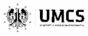 Curie-Skłodowskiej w Lublinie; ; 20-031 Lublin Biuro Projektu SYNERGIA:, pok. 201; ; 20-031 Lublin; tel.: (81) 537 5533, fax: (81) 5375462. Strona internetowa: www.synergia.umcs.lublin.pl ; 1.