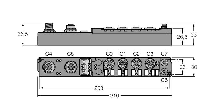 USB SDPX-IOL4-0001 62540 4-kanałowy moduł nadrzędny IO-Link przeznaczony do