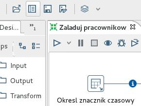 uruchom tak zdefiniowaną transformację w celu sprawdzenia