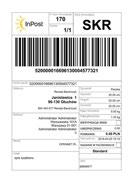 1. Etykiety adresowe Prawidłowo wypełniona i naklejona etykieta adresowa jest kluczowym elementem w procesie obsługi przesyłki.