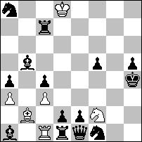 d4+ Sc4+ 2.Kd3 b3 3.Ge3 Sb2# 1.Sg4+ Sg6 2.Kf3 f6 3.We3 Sh4#.