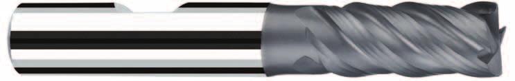 Frez torusowy ZX-RNV Gładka krawędź skrawająca, długość standardowa z krótkim przewężeniem HM X10 l 40 g 5 r d 2 d 1 d 3 l 3 l 2 l 1 Obr. zgrubna Obr. wykończeniowa Inox St. nierdz.