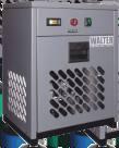 Zależnie od wielkości przepływu stosuje się dwukolumnowe osuszacze adsorpcyjne regenerowane na zimno WAD, CAD lub regenerowane na gorąco WADH.