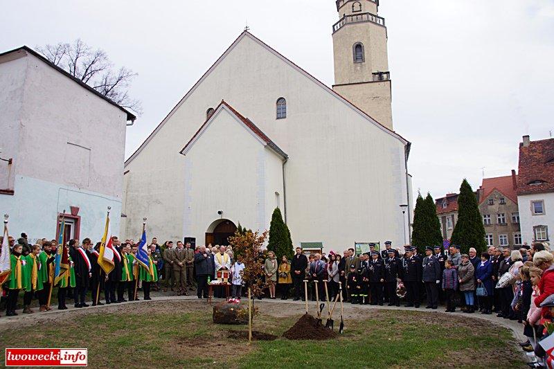 Gryfów Śląski: 100. Rocznica Odzyskania Niepodległości Napisano dnia: 2018-11-11 18:46:31 Mszą Świętą w intencji Ojczyzny odprawionej w kościele pw. Św. Jadwigi w Gryfowie Śląskim rozpoczęły się obchodzone dziś wyjątkowo uroczyście obchody 100.