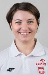 PAULINA GUBA Pchnięcie kulą/shot put Urodzona/born: 14.5.1991 Trener/coach: AZS UMCS Lublin Edmund Antczak Rek. życ./pb: 19.38 (2018) w sezonie 2019/SB: 18.65 (Warszawa) 1. EC (2018); 2.