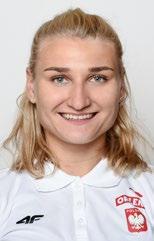 DARIA ZABAWSKA Rzut dyskiem/discus throw Urodzona/born: 16.4.1995 Trener/coach: AZS UMCS Lublin Witold Suski Rek. życ./pb: 62.36 (2019) w sezonie 2019/SB: 62.36 (Gliwice) 2. EU23C (2017); 4.