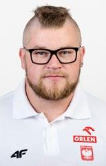 PAWEŁ FAJDEK Rzut młotem/hammer throw Urodzony/born: 4.6.1989 Trener/coach: Agros Zamość Jolanta Kumor Rek. życ./pb: 83.93 NR (2015) w sezonie 2019/SB: 80.88 (Cetniewo) 1. WC (2013, 2015, 2017); 1.