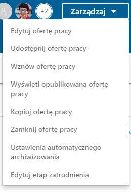 Udostępnij ofertę pracy LinkedIn to witryna społecznościowa dla specjalistów, a nie aktywna tablica ofert pracy. Po opublikowaniu oferty pracy nie czekaj, aż zobaczy ją odpowiedni kandydat.