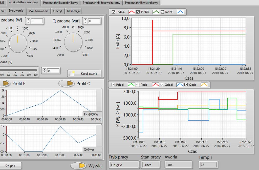 Tryb on-grid -