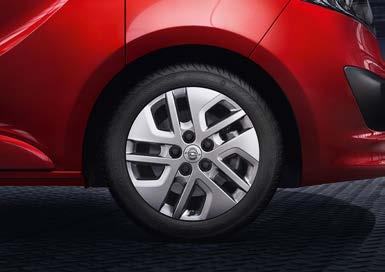 OpOny 5 Rozmiar 205/65 R 16 215/65 R 16 215/60 R 17 Klasa efektywności paliwowej 6 E C C C Klasa przyczepności na mokrej nawierzchni 7 E B B B Wartość pomiarowa zewnętrznego hałasu toczenia (db) 72