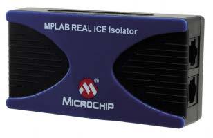Programatory ISP dla mainstreamowych mikrokontrolerów przegląd praktyczny 2014 Fotografia 9. Wygląd separatora galwanicznego MPLAB REAL ICE Isolator firmy Microchip Fotografia 10.
