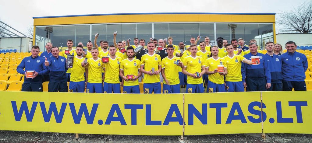 FK Atlantas dołącza do Zespołu 4Life W maju firma 4Life podpisała umowę z FK Atlantas, pierwszoligową drużyną piłkarską z Kłajpedy, nadmorskiego miasta Litwy, stając się wyłącznym oficjalnym dostawcą