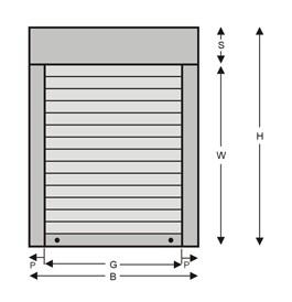 w przypadku zestawu balkonowego mierzymy szerokość wnęki drzwi i szerokość wnęki okna.