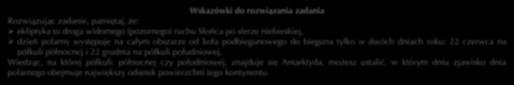 Zadanie: 047 Wybierz zestawienie informacji, które są poprawnym uzupełnieniem i dokończeniem zdania. Zaznacz literę (A lub B) 