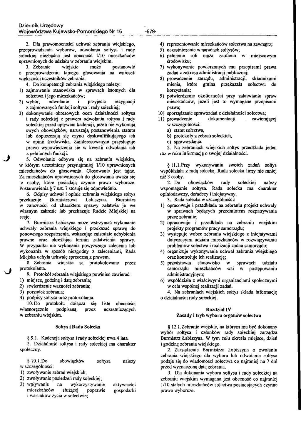 Województwa Kujawsko-Pomorskiego Nr 15-579- 2.