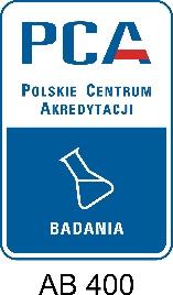 badawczych Opakowanie Szczelnie zamknięte butelki szklane, szczelnie zamknięte butelki plastikowe, sterylna butelka szklana Temperatura transportu 1,9-2,8[ C] Osoba pobierająca próbki Pracownik