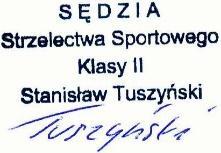 Kierownik Zawodów - Dariusz Kuroń Sekretariat Zawodów - Marcin Ociesa Obsada sędziowska: Sędzia obserwator - Dariusz Dąbrowski Sędzia Główny Zawodów - Stanisław Tuszyński Przewodniczący Komisji