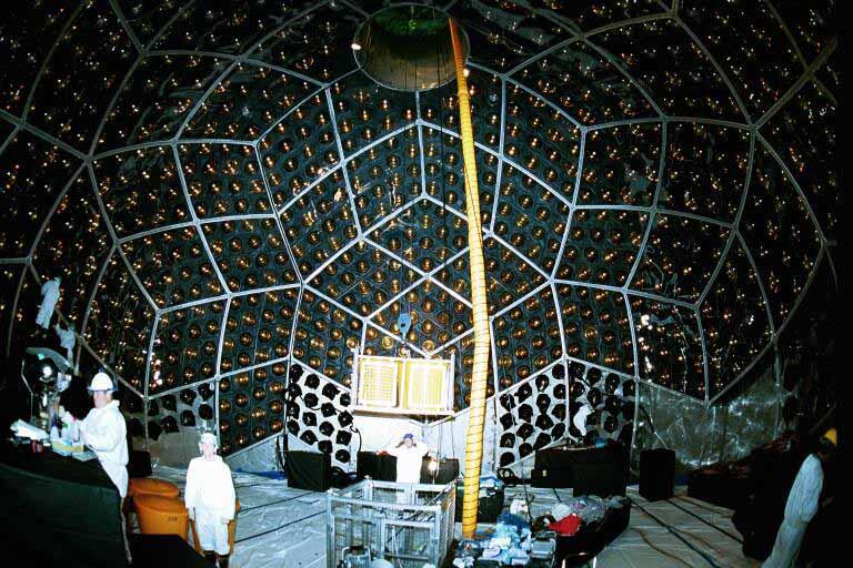 Eksperyment reaktorowy KamLand detektor - 1 ktona