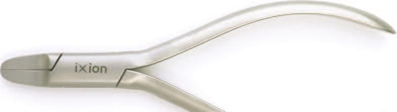 52 mm, 1.78 mm z matowym zakończeniem, które zapobiega wypadaniu drutu. Mogą być używane do drutów okrągłych i krawężnych do.021 x.025 (.55 x.64 mm). ix814 Kleszcze O Briena do formowania pętli.
