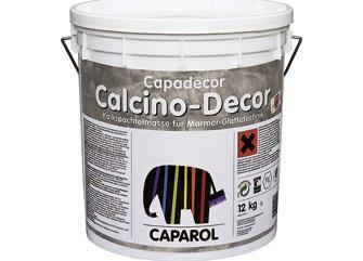 Produkty wapienne Calcino-Decor * Wapienna masa szpachlowa do wykonywania stiuków Najwyższej jakości masa wapienna do wykonywania technik imitujących naturalny marmur, do ścian i sufitów.