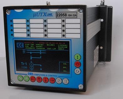 UTXvA serii 2 UNIWERSALNE AUTONOMICZNE ZEZPIECZENIE POLA SN µutxvl Zabezpieczenie UTXvA składa się z modułu uutxvl współpracującego z zasobnikiem ładowanym prądem zwarciowym typu UTXvCTC I