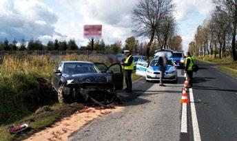 2. PONIEDZIAŁEK-WTOREK 14-15 października 2019 AKTUALNOŚCI Kłobucka policja Nieustąpienie pierwszeństwa przypłacił życiem.