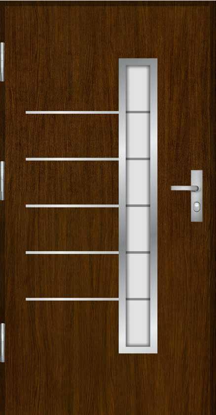 - drzwi z aplikacjami inox P - drzwi płaskie T - drzwi z tłoczeniem R - ramka PVC współczynnik przenikalności cieplnej klasa
