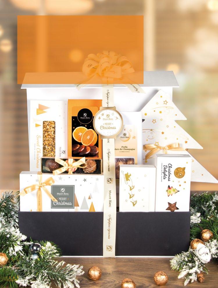 CHRISTMAS GIFT BOXES Skomponuj własny zestaw prezentowy! MB5014 Gift Box no.1 Elegancki zestaw prezentowy, w gustownym, ozdobnym pudełku. Istnieje możliwość indywidualnego skomponowania zestawów.