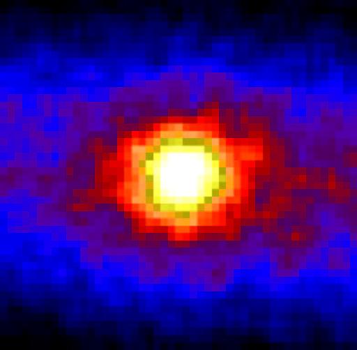 Super-Kamiokande Zdjęcie Słońca w świetle neutrin