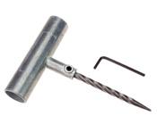tool, galvanized, T-handle 08-03-439 Aplikator spiralny 6 mm, ocynkowany, uchwyt T Glue