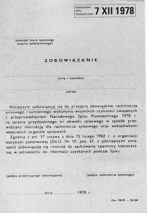Po raz pierwszy zamieszczono informacje przeznaczone dla ludności,