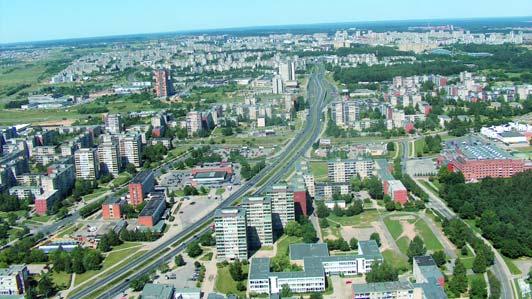 Rys. 10. Widok na Wilno z wieży telewizyjnej Rys. 13.