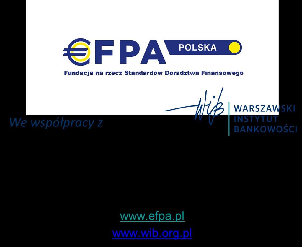 SZCZEGÓŁOWE KONSULTACJE: Mariola Szymańska-Koszczyc, Prezes EFPA
