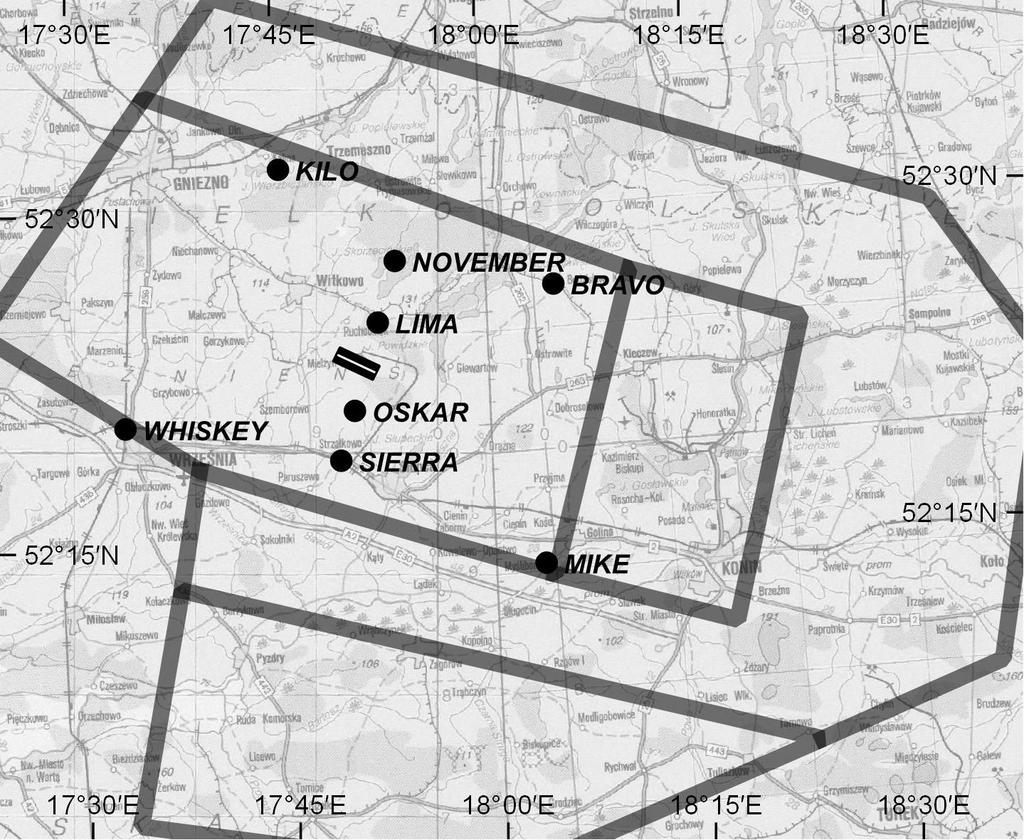 VISUAL OPERATION CHART AIRSPACE: FIS POZNAŃ 126.300 POWIDZ APPROACH 129.675 MTMA EPPW A: 610m-FL095 MTMA EPPW B: 460m-1050m AD ELEV 117 POWIDZ TOWER 119.