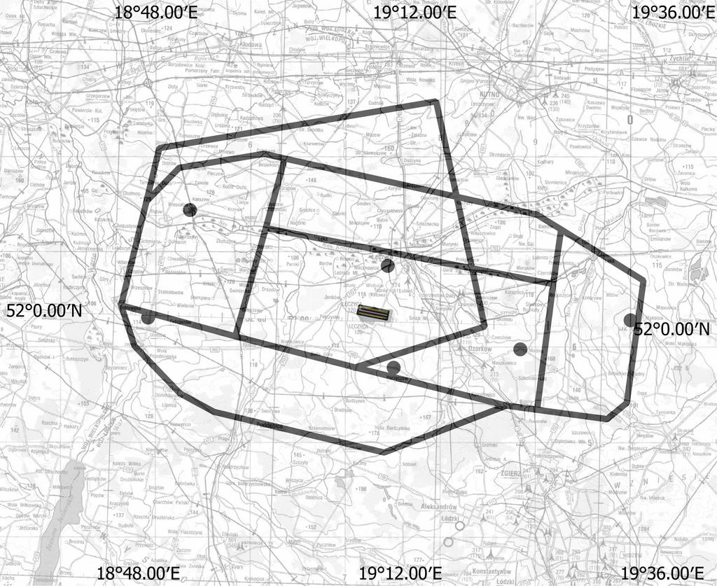 VISUAL OPERATION CHART FIS WARSZAWA LECZYCA (EPLY) AD ELEV 123 LECZYCA APPROACH FIS POZNAŃ 119.450 126.300 119.