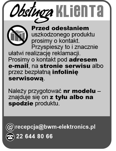 OBSŁUGA