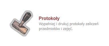 kliknąć Protokoły