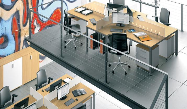 Meble biurowe R-box: Meble pracownicze R-box to interesujące rozwiązanie dla każdego biura.