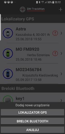 temperature Skrócona instrukcja rozpoczęcia pracy z systemem Trackman Pobierz aplikację DM Trackman z